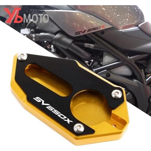 For SUZUKI SV650X sv 650x 2020 2019 2018 sv650 Motorcycles Kickstand Foot Enlargerment SideStand extension