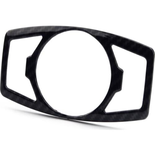 Carbon Fiber Style Headlight Switch Trim Decor Cover Fit for Ford F150 Mustang 2015 2016 2017 2018 2019