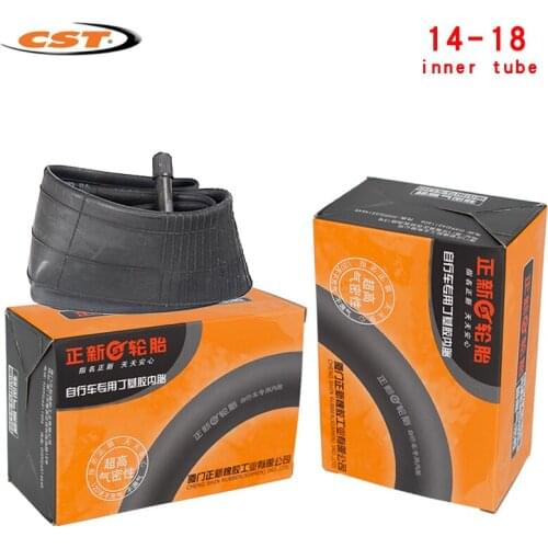 CST mountain bike Tube foldable Bicycle Tires MTB parts 14 16 18 Inch Cycling1.35 1.75 1.95 2.125 BMX Cycling AV/FV Inner Tube