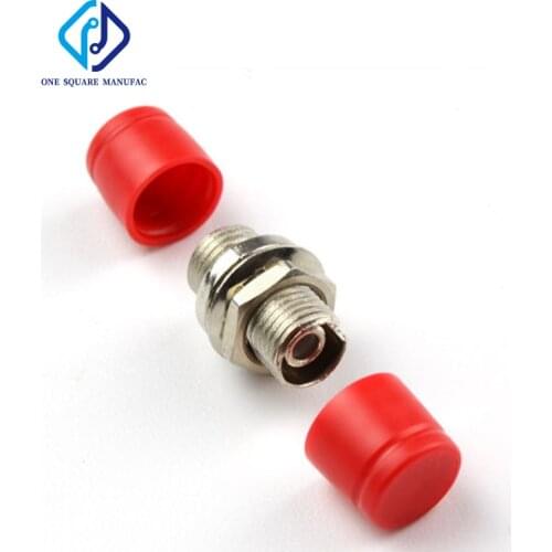 100Pcs/lot Optical Fiber Flange Head FC-FC Coupler ST-ST Connector Adapter Less 0.2dB