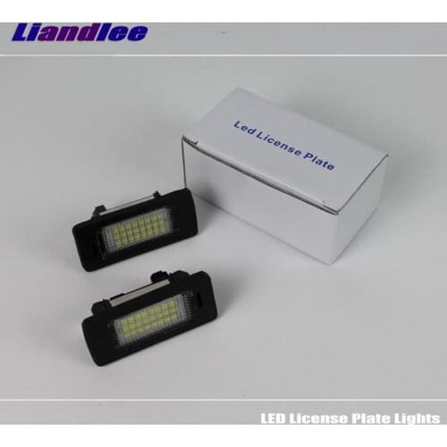 For BMW M3 E46 CSL 2000~2006 LED Car License Plate Lights Number Frame High Quality Lamp