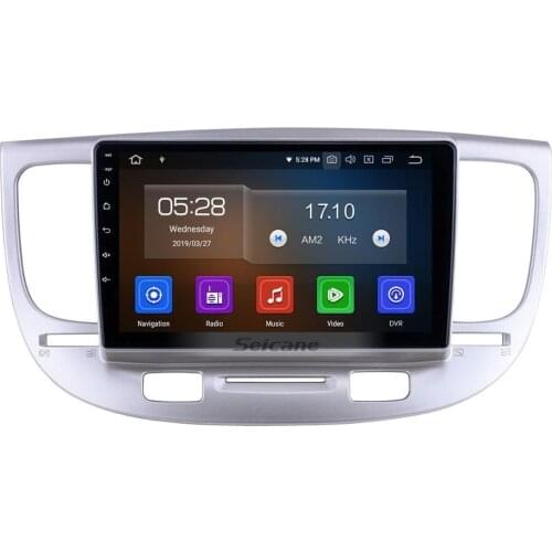 Seicane 9 inch Android 10.0 Car Radio GPS Navigation Multimedia Player for 2007 Kia Rio Support DSP IPS RDS Carplay