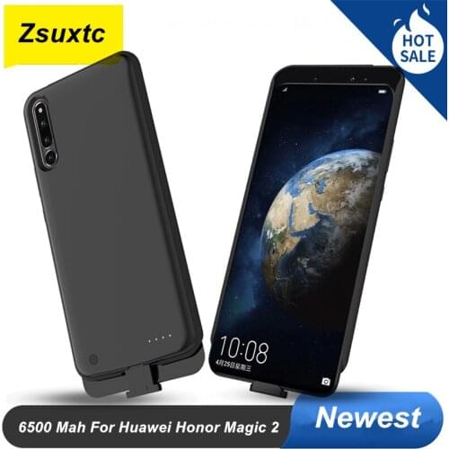 For Huawei Honor Magic 2 Battery Case 6500 Mah Backup Battery Charger Cover Power Bank For Huawei Honor Magic 2 Battery case