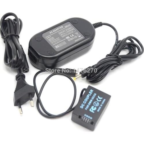 DMW-AC8 AC power Adapter charger supply+DMW-DCC6 DC Coupler DMW-BMB9E DMW-BMB9 dummy battery for Panasonic FZ100 FZ48 FZ45 FZ40