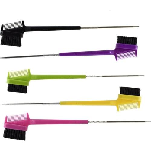 Beauty Tools Steel Needle Eyebrow Brush Eyebrow Brush Eyebrow Brush Eyebrow Brush Makeup Eyebrow Comb Double-sided Eyebrow Brush