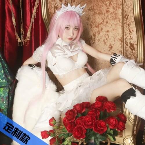 [Customized] Anime Fate/Grand Order Medb Maid Outfit Uniform Dress Cosplay Costume Halloween Carnival Free Shipping 2019 New