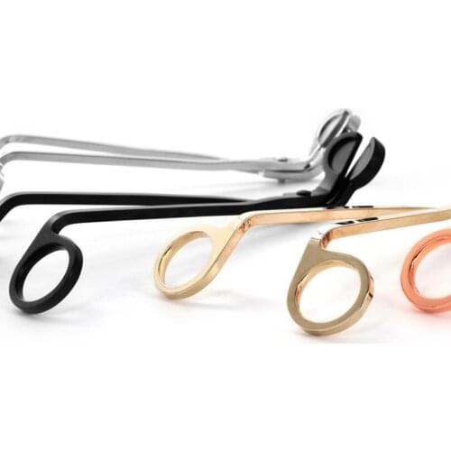 Stainless Steel Candle Wick Trimmer Oil Lamp Trim scissor tijera tesoura Cutter Snuffer Tool LX6568
