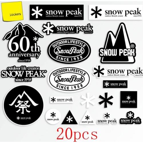 20pcs Office Stationery Cute Notebook Kawaii Label Mobile Phone Camping Outdoor Sticker Beautiful Scrapbook Diary Accessories