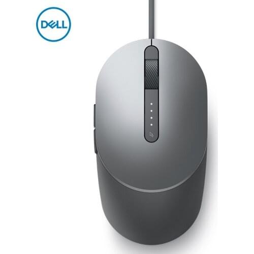 DELL MS3320 Wired Laser Gaming Mouse With 5 buttons 3400DPI Business Office For Notebook Desktop Computer