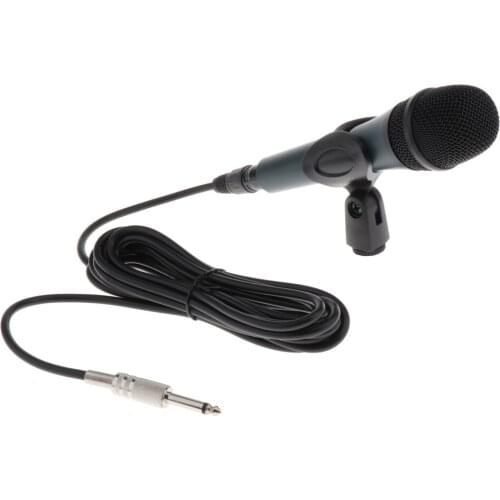 Handheld Dynamic Vocal Microphone for Stage Conference KTV EQ-845 W/ Cable