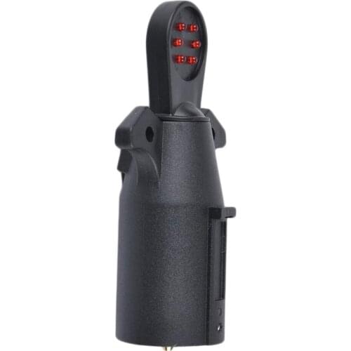 12V 7 Pins Electrical Cable Connector Plug Socket Tester for Trailer Caravan