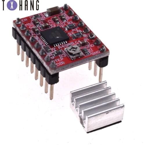 3D Printer Parts StepStick A4988 Stepper Motor Driver With Heat sink Carrier Reprap RAMPS 1.4 1.5 1.6 MKS GEN V1.4 board