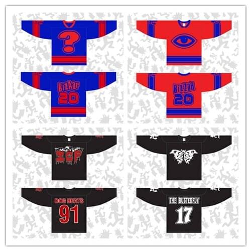 Custom 2021 men Insane Clown Posse 665 Hockey Jersey Customize any number and name Hockey shirt