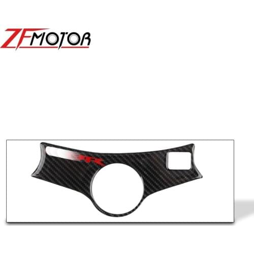 For Honda CBR600 CBR 600 F4 F4i 99-07 06 Carbon Fiber 3D Triple Tree Decal Pad Top Clamp Upper Front End Cover Sticker Protector
