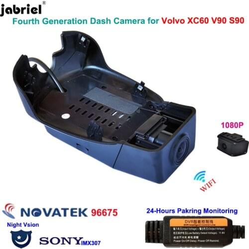 Full HD 1080P Wifi Night Vision Car Dvr Auto Dash Camera recorder rear camera for Volvo XC60 S90 V90 2017 2018 2019 2020 2021