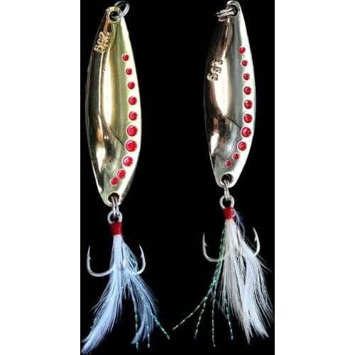 Electroplating Reflection Simulation Bionic Bait Freshwater Sea Fishing 2 Colors 10g/15g/20g Artificial Metal Sequins Hard Bait