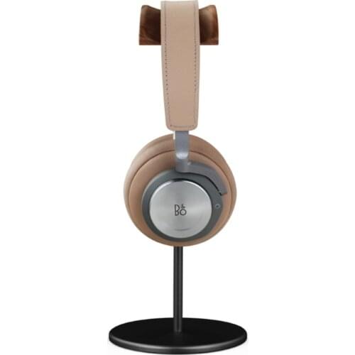 Classic Wooden Headphone Headset Stand Earphone Holder Walnut Hanger Headset Display for All Headphone Size