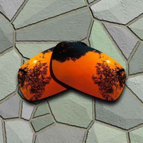 Red Orange Sunglasses Polarized Replacement Lenses for Oakley Crankshaft