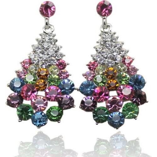 Nidin Earrings With Stones
