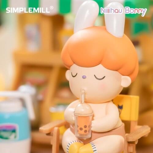 Birthday Gift Season 2 Lonely Island Series Trendy Kid Doll Computer Desktop Decoration Kawaii Toy Blind Random Box