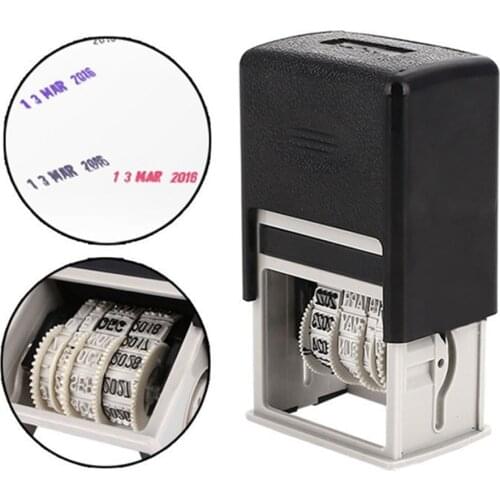 Mini Words Wheel Scrapbooking Supplies Stamping ABS Account Roller Seal DIY Office Supplies Mud Set Date Seal Date Stamps