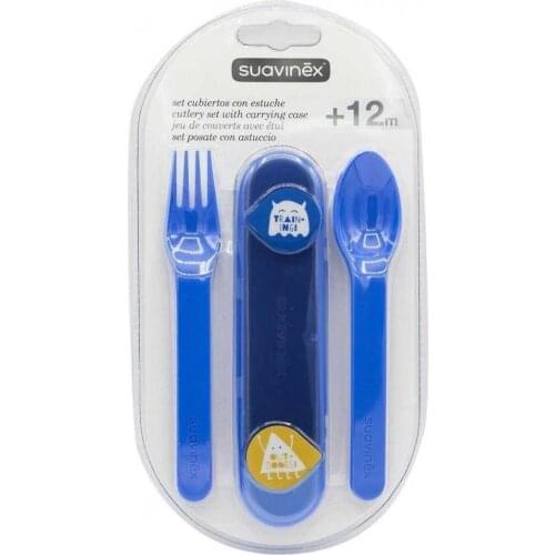 SUAVINEX SET CUBIERTOS ESTUCHE +12M