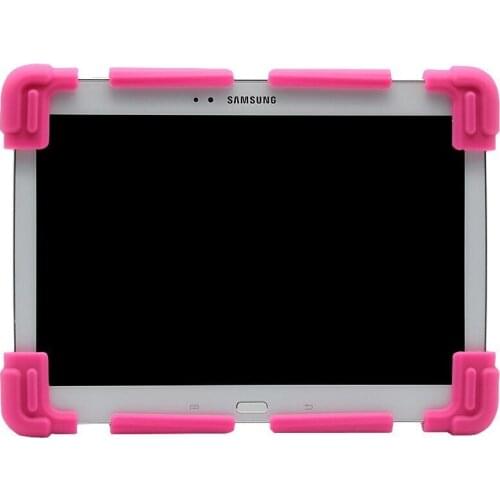 VNSTRIP Universal Soft silicon protective case for Tablet PC Antishock Easy holder Stand for iPad Android Kids Samsung Tab