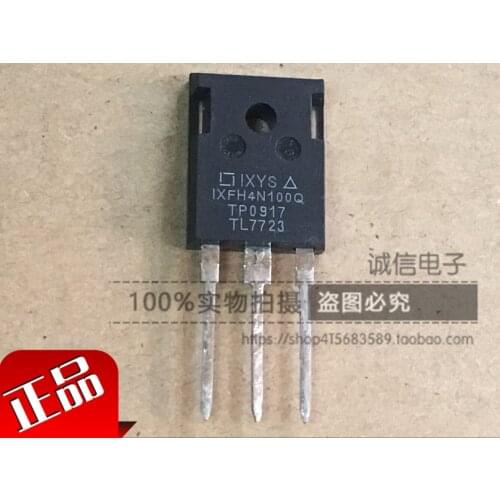 100% New&Original In Stock IXFH4N100Q TO-247 1000V 4A