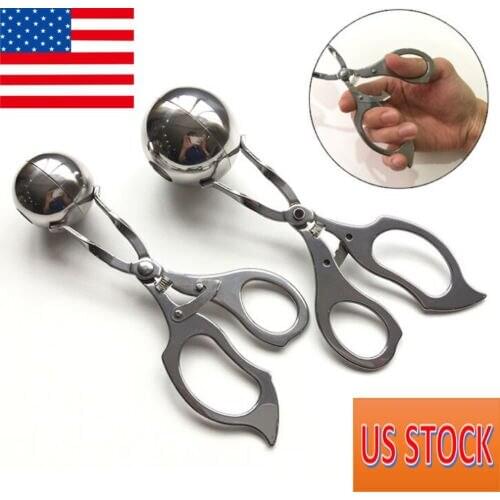 Non Stick Stainless Steel Stuffed Meatball Clip Maker Mold Cooking Tool DIY