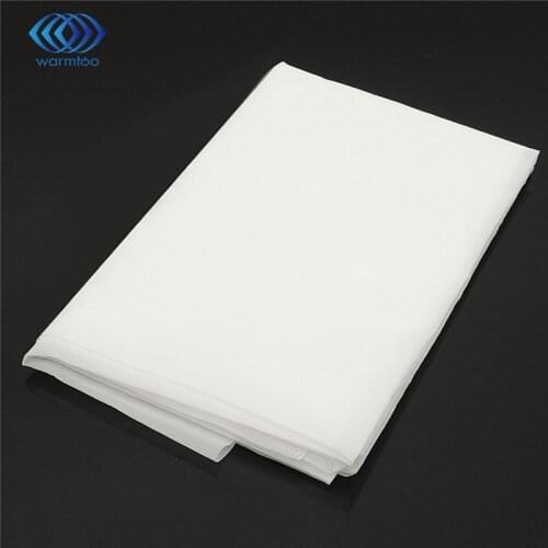 White Nylon Filtration Sheet 200 Mesh Water Oil Industrial Filter Cloth 1mx1m 40-Inch Vacuum Cleaner Parts Durable Quality