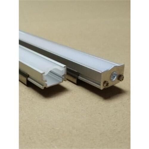 Free Shipping Fedex High Quality Hot sale super thin design led aluminum profile with cover for strip light 2m/pcs 44pcs/lot