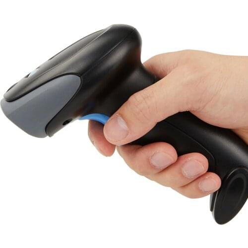 1D/2D Wireless Barcode Scanner CMOS Sensor LED lights Fast Precise Reading UPC/EAN 1D codes and PDF417 Data Matrix Code 2D codes