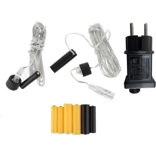EU Plug AA AAA Battery Eliminator Power Supply Adapter Replace 2 3 AA AAA 1.5V Battery for LED Lamp Radio Toys and More Wholesal