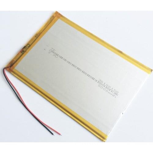 EHAO 30100150 3.7V 5000mAh Polymer Lithium LiPo Rechargeable Battery For GPS DVD E-book tablet pc laptop power bank video game