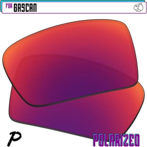 EZReplace Polarized Replacement Lenses for - Oakley Gascan Sunglasses - Midnight P