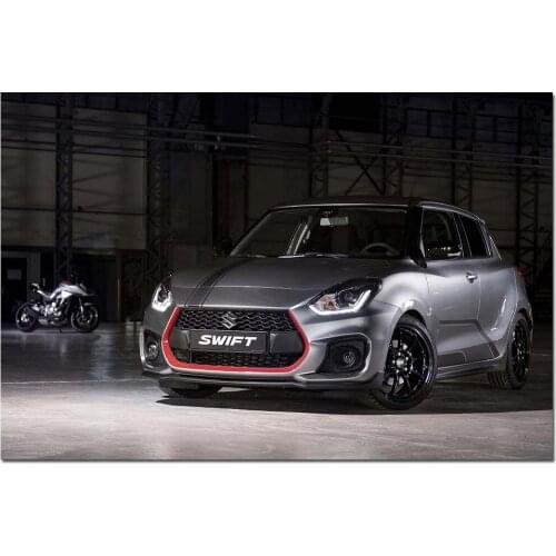 Suzuki Swift Sport Katana Cars Picture Wall Art Posters and Prints Modern Canvas Painting for Living Room Decor