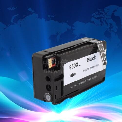 INK WAY 2 Pack Value Set for HP950XL BK compatible inkjet cartridges with High Yield Chip for HP OfficeJet Pro 8100 8600