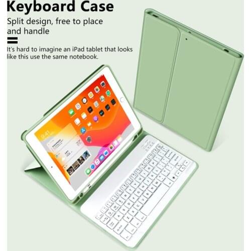 Keyboard For ipad 10.2 Case W Keyboard for iPad 7th generation Case For iPad Air 3 10.5 mini 5 7.9 Air 9.7 2017/2018 case Keypad
