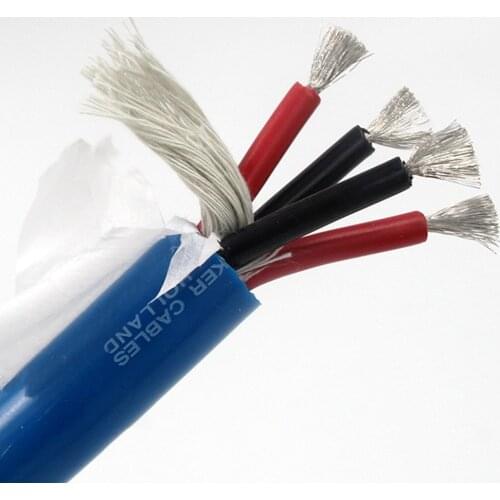 LXJ081 G5 20 awg Silver plated copper core Rca&Xlr Audio bulk cable DIY rca cable sell per 1m