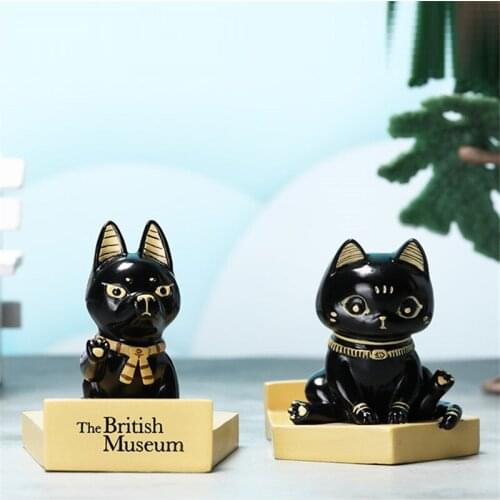 EGYPT SERIES MOBILE DISPLAY STAND CREATIVE EGYPTIAN GOD CAT BASTET JACKAL GOD ANUBIS Q VERSION PHONE STAND A1683
