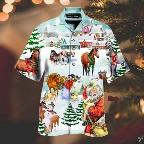 Anime Printing Men Sport Button Shirt Hawaii Printing Casual Cartoon Outdoor Clothing Shirt For Man