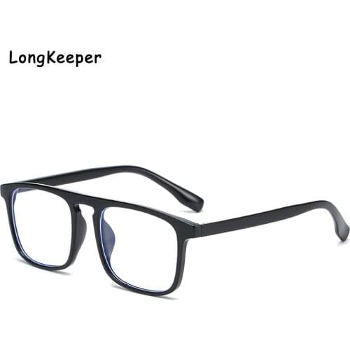 Computer Glasses Blocking Blue Light Glasses Frame Men Women Square Fasion Optical Game Eyewear Frame Clear Lens Anti Blue Light