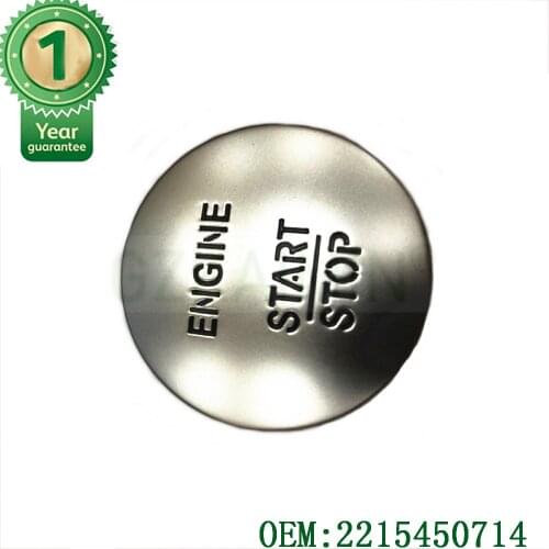 Engine Ignition Switch Keyless Go Start Stop Push Button For M-ercedes OEM 2215450714