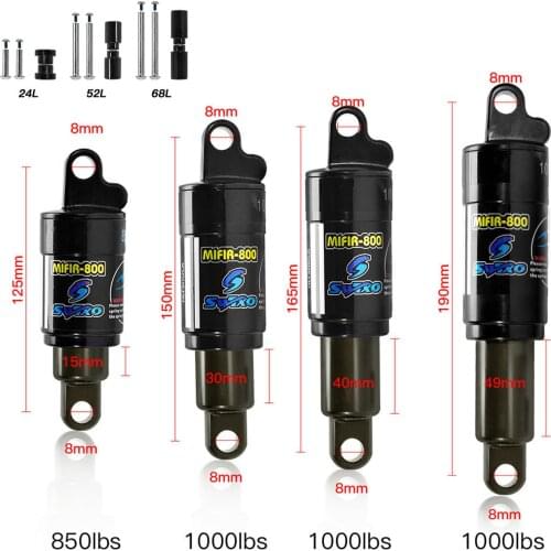 Mountain Bike Air Rear Shock Rear Oil Spring for MTB Bicycle