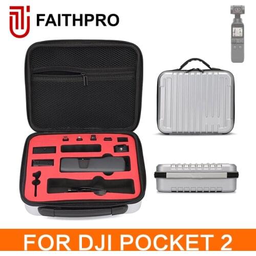 Portable Storage Protective Hard Case Travel Carrying Bag Suitcase for DJI Osmo Pocket 2 Gimbal Camera Accessories