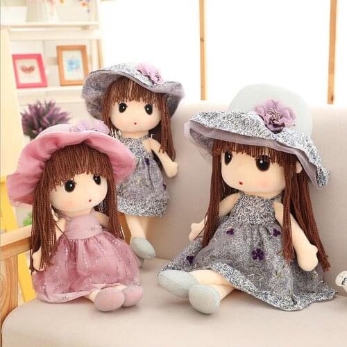 Princess Mayfair doll children plush toy cute girl doll kids stuffed toy birthday gift