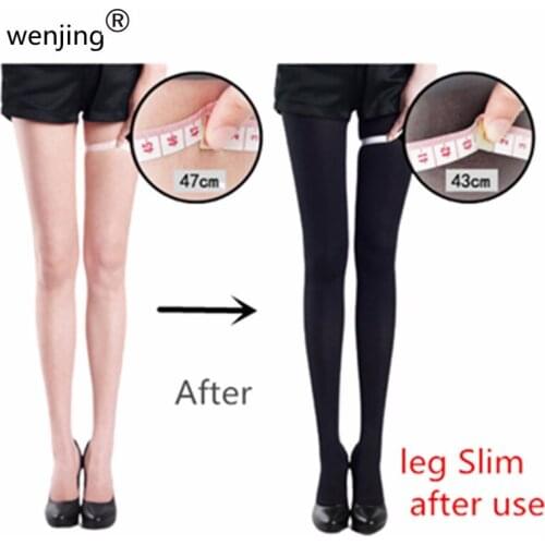 Drop shipping Women Slim 680D Leggings nurse Therapeutic 20 mm Hg Rehabilitation Therapy Lycra TIGHTS Compression PANTYHOSE