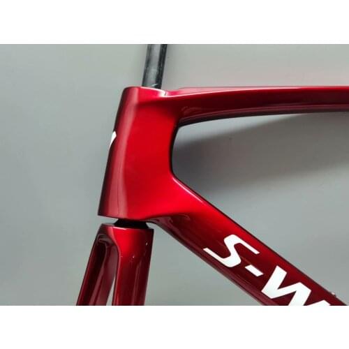 Frame group 2021 New light carbon fiber road bike 49/52/54/56/58cm road Carbon fiber frame Venge frame Highway disc brake frame