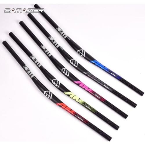 Swallow-shaped Handlebar AM 31.8 x 720 740 760 780mm MTB Mountain Bike Bicycle Aluminum Alloy Riser Handlebar Bicycle Handlebar