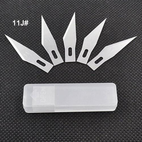 Super Sharp Precision Hobby Cutting Knife Blades Leathercrafts Carving Knife Blades for Scrapbooking Crafts DIY Sculpting Tools
